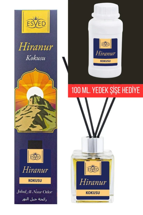 Hira Kokusu 100 Ml Çubuklu Oda Kokusu Hira Kokusu 100 ml. yedek dolum şişesi hediyeli ürün görseli