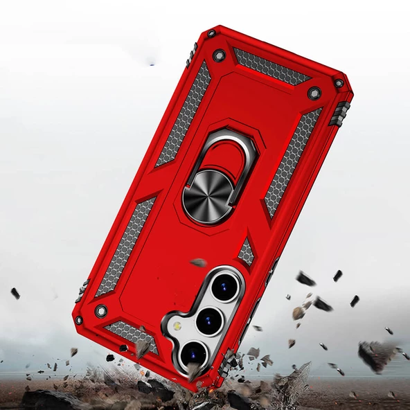 Vendas Samsung Galaxy S24 Kılıf Zore Vega Kapak - Resim 10