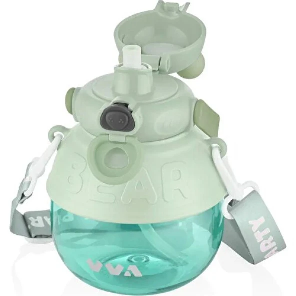 Vagonlife Ttk Su Matarası 1000 ml Yeşil - Resim 2