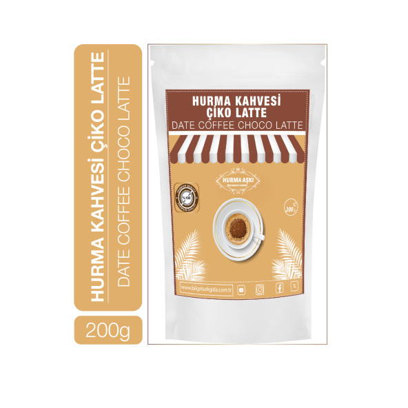 Hurma Aşkı Hurma Kahvesi Çiko Latte 200 Gr