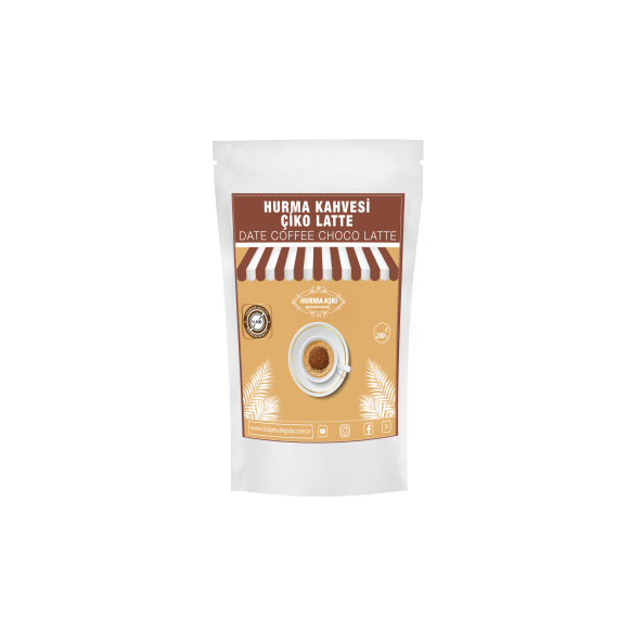 Hurma Aşkı Hurma Kahvesi Çiko Latte 200 Gr - 2