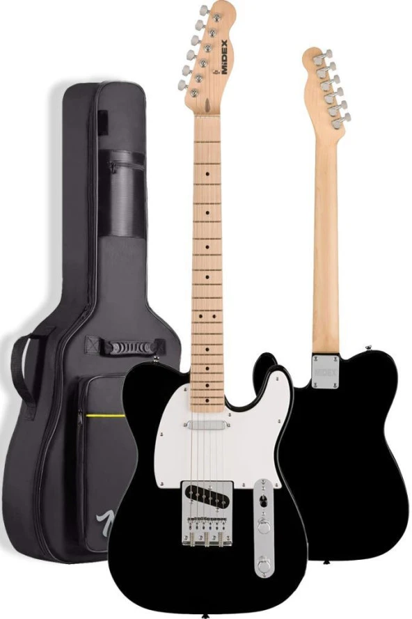 Midex TLX-50WB-50AMP Tele Kasa Maple Klavye 2 Single-Coil 50W Amfili Elektro Gitar - 3