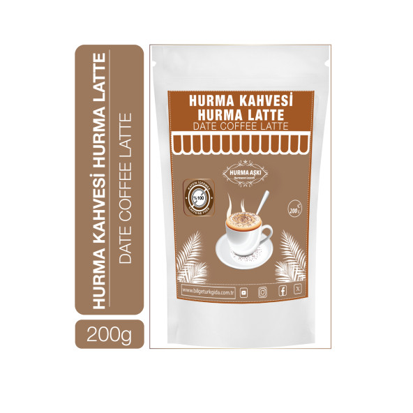 Hurma Aşkı Hurma Kahvesi Hurma Latte 200 Gr
