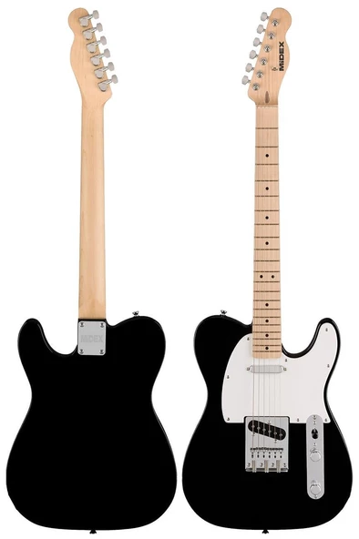 Midex Tlx-50Wb Tele Kasa Maple Klavye 2 Single-Coil Manyetik Elektro Gitar - 4