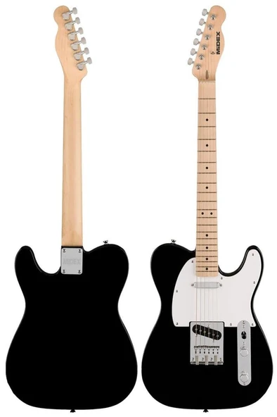 Midex TLX-50WB-25AMP Tele Kasa Maple Klavye 2 Single-Coil 25W Amfili Elektro Gitar - Resim 5