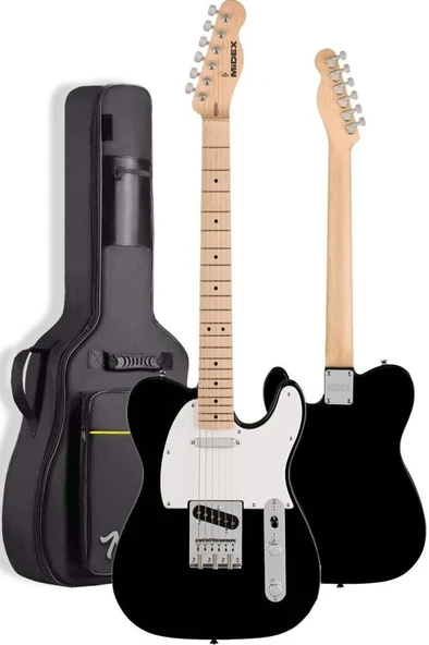 Midex TLX-50WB-25AMP Tele Kasa Maple Klavye 2 Single-Coil 25W Amfili Elektro Gitar - Resim 4