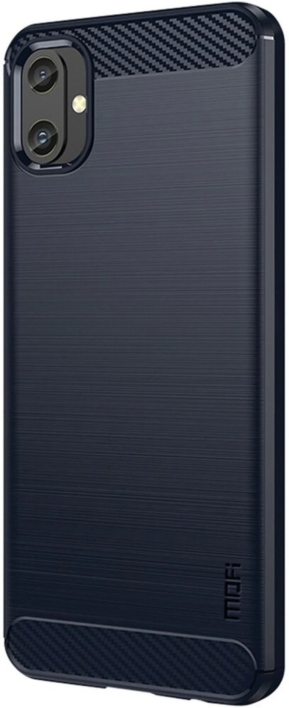 Samsung Galaxy A05 4g Tpu Kılıf Karbon Fiber Doku Telefon Kılıfı Mofı Jk Tpu Serisi-1 Mavi - 2