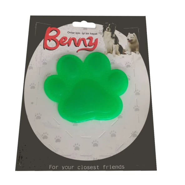 Benny Köpek Oyuncağı Pati 9,5 x 9 cm Yeşil