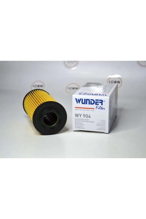 Icon Group - Hyundai Accent Era Dizel Yağ Filtresi - WY 904 - Resim 3