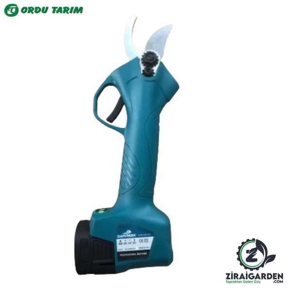 Dawreek 25mm 12V 2Ah Akülü Budama Makası - 2