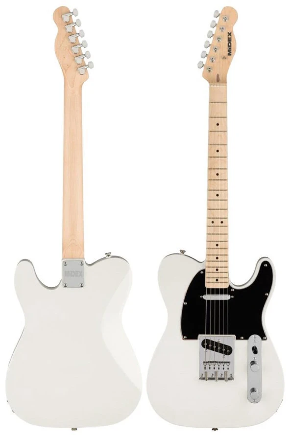 Midex TLX-50CR Tele Kasa Maple Klavye 2 Single-Coil Manyetik Elektro Gitar - 4