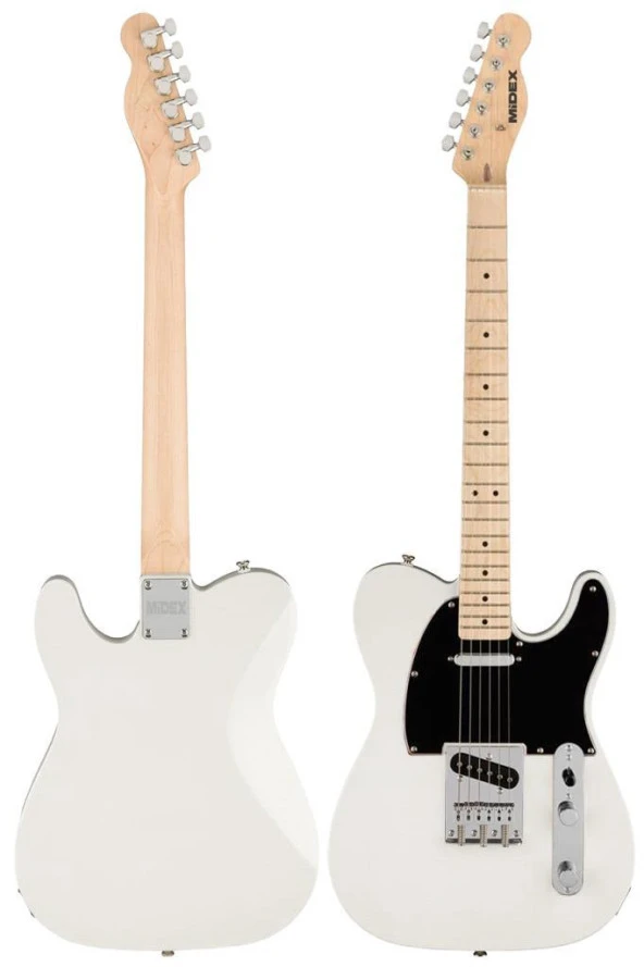 Midex TLX-50CR-25AMP Tele Kasa Maple Klavye 2 Single-Coil 25W Amfili Elektro Gitar - 4