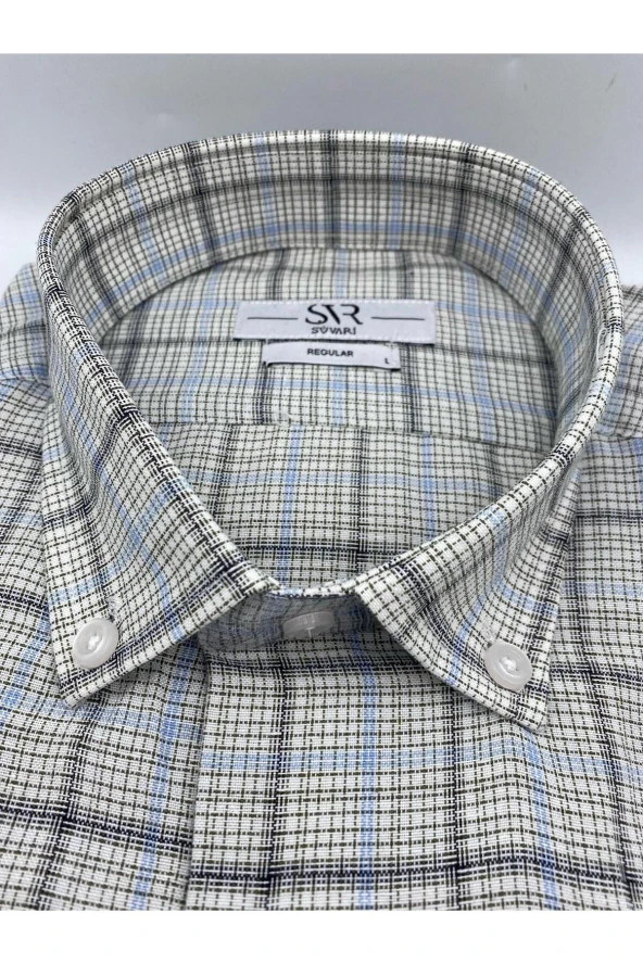 PREMİUM SVR REGULAR KISA KOL GÖMLEK - Resim 2