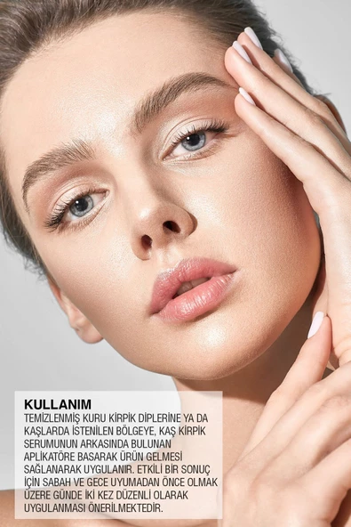 Bioxcin Kaş Kirpik Serumu - Kolajen Hyaluronik Asit Hint Yağı Keratin Peptidleri B5 Biocomplex B11