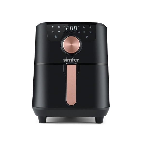 Simfer Sk-6702 Air Fry Smart Siyah 5L Dijital Fritöz - 5