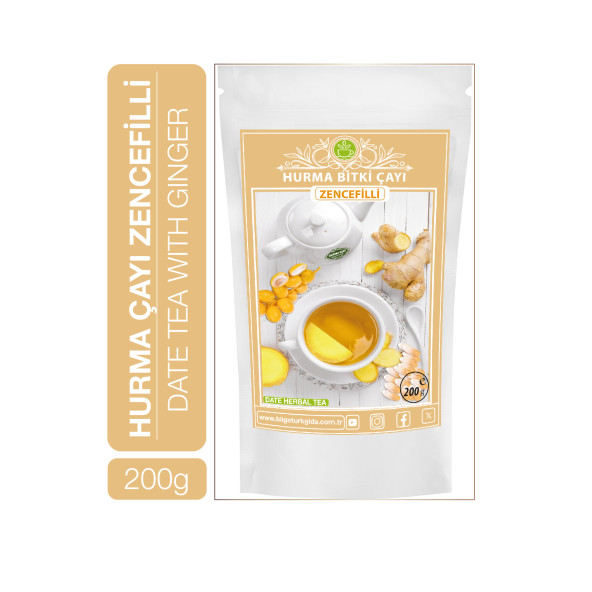 Hurma Aşkı Hurma Çayı Zencefilli 200 Gr - 2