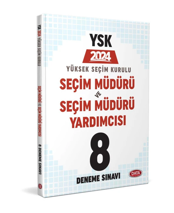 Data 2024 GYS YSK Seçim Müdürü ve Yardımcısı 8 Deneme Görevde Yükselme Data Yayınları