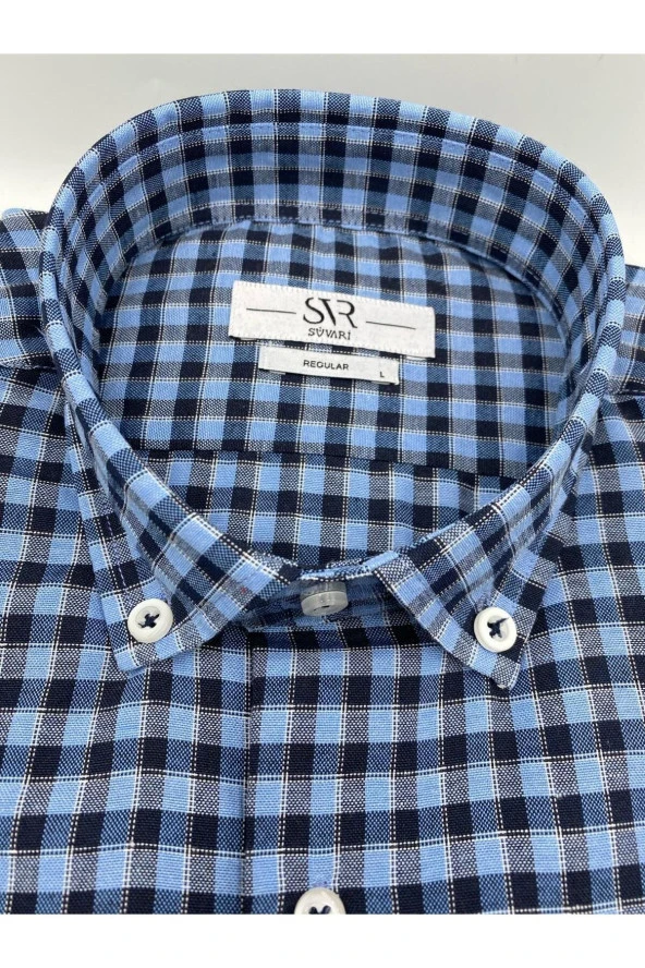 PREMİUM SVR REGULAR KISA KOL GÖMLEK - Resim 2