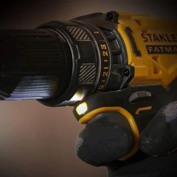 Stanley SCD700D2K 18V 2.0Ah Li-Ion Çift Akülü Matkap - 4