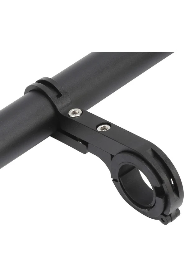 Bisiklet Gidon Aksesuar Uzatma Aparatı 30 Cm Genişletici Çubuğu Işık KM Far Tutucu - Resim 2