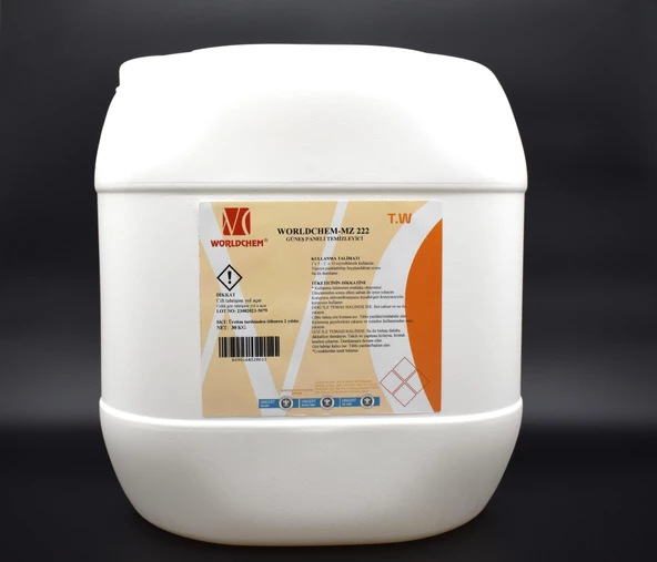 Güneş Paneli Temizleme Solüsyonu MZ 222 10 L