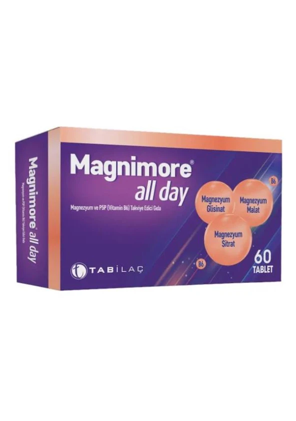 Magnimore All Day 60 Tablet 8680133002670