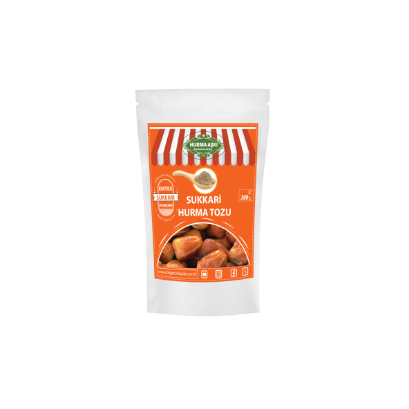 Hurma Aşkı Hurma Tozu Sukkari 300 Gr - 2