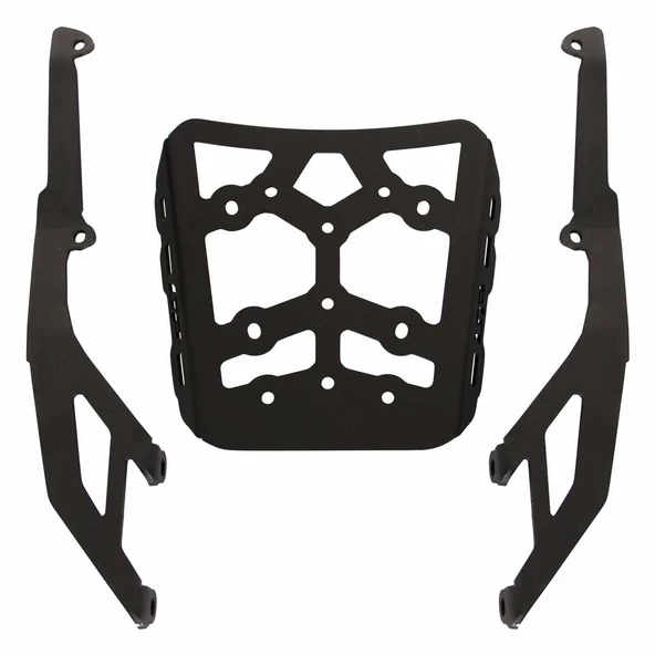 GP Kompozit KTM Duke 250 / 390 2024 Uyumlu Arka Çanta Demiri Siyah