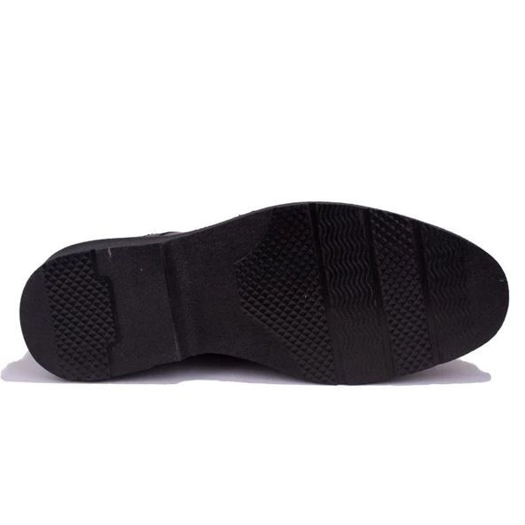 Dagoster DMA08-217 Siyah Ortopedik Günlük Erkek Deri Ayakkabı - 4