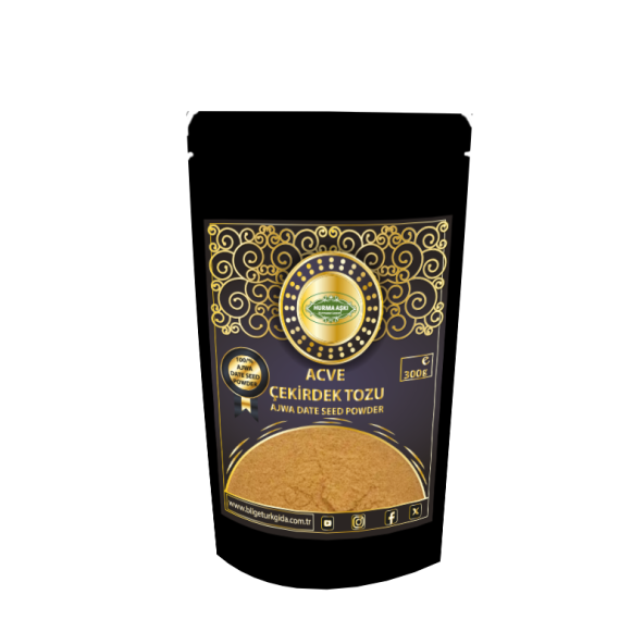 Hurma Aşkı Acve Hurma Çekirdeği Tozu 300 Gr - 2