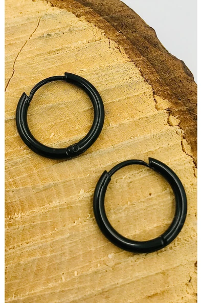 Gümüş Renk Figürlü Çelik  Küpe ürün görseli 1