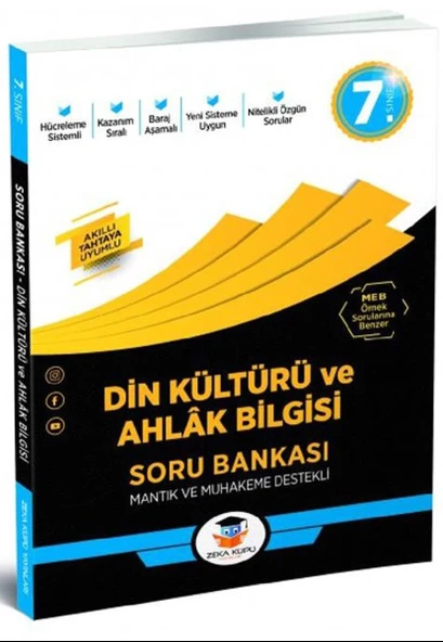 Zeka Küpü  7.Sınıf Din Kültürü Soru Bankası