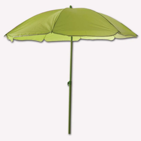 180 cm Çaplı Bahçe Balkon Şemsiyesi Yeşil