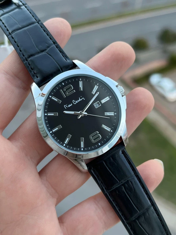 Pierre Cardin Deri Kordon 30 Mt Suya Dayanıklı Erkek Kol Saati EPC800091F103 ürün görseli