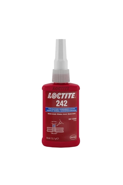 Loctite 242 50ml Orta Kuvvet Cıvata Sabitleyici