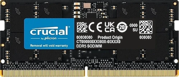 CRUCIAL 16GB 4800MHz DDR5 CRUSO4800/16 NOTEBOOK RAM