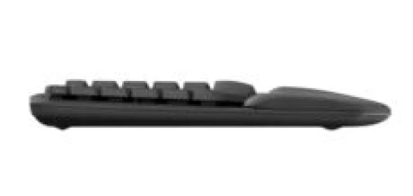 LOGITECH Logitech Wave Keys Kablosuz Klavye Q TR Siyah - Resim 3