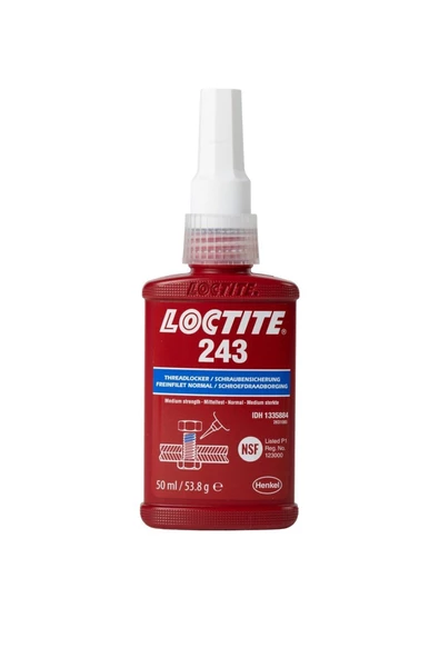 Loctite 243 50ml Orta Kuvvet Cıvata Sabitleyici