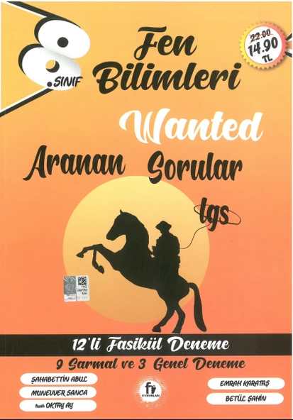 Fi 8.Sınıf Wanted Fen Bilimleri 12 Li Dneeme