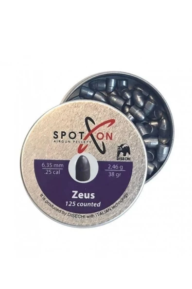 SPOT ON ZEUS 6,35MM HAVALI SAÇMA