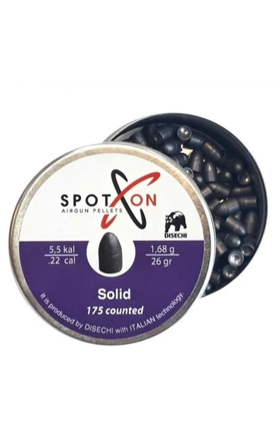 SPOT ON SOLİD 26GR 5,5MM HAVALI SAÇMA