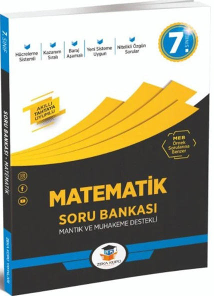 Zeka Küpü  7.Sınıf Matematik Soru Bankası