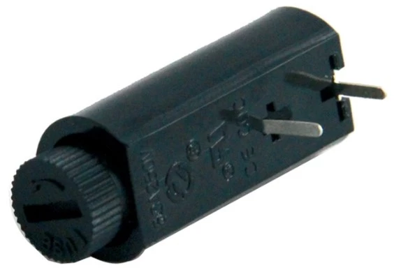 Ayt IC-235B Sigorta Yuvası 5x20mm Cam Sigorta Şase Yuvası - 2