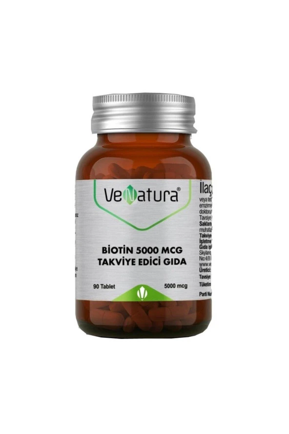 Biotin 5000 Mcg 90 Tablet