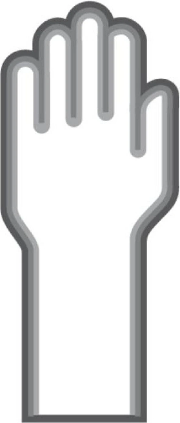 Delta Plus VE723 Polyester Spandex Örme Nitril Kaplı Işçi Eldiveni - 3