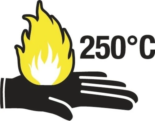 Delta Plus VE733 Aşınmaya ve 250°C Isıya Dayanıklı Iş Eldiveni No: 10 - 3