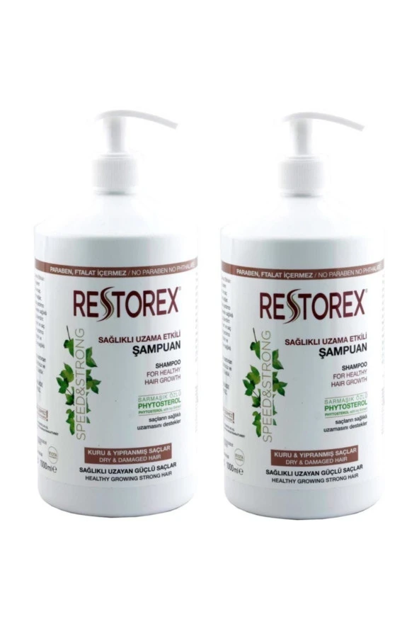 Restorex Onarıcı Bakım Şampuanı 2 x 1 Lt