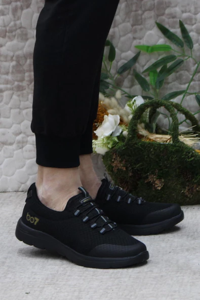 Fort B85 Siyah Rahat Esnek Sneaker Erkek Spor Ayakkabı ürün görseli