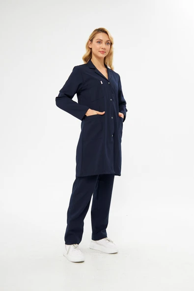 İş Önlüğü Alpak Bayan Lacivert - 6