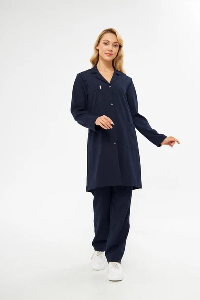 İş Önlüğü Alpak Bayan Lacivert - 2